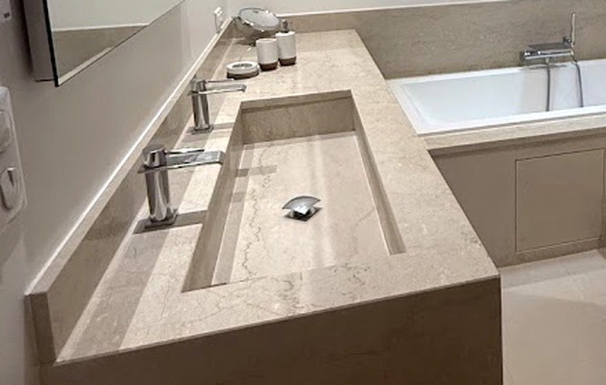 Finitions en salle de bain
