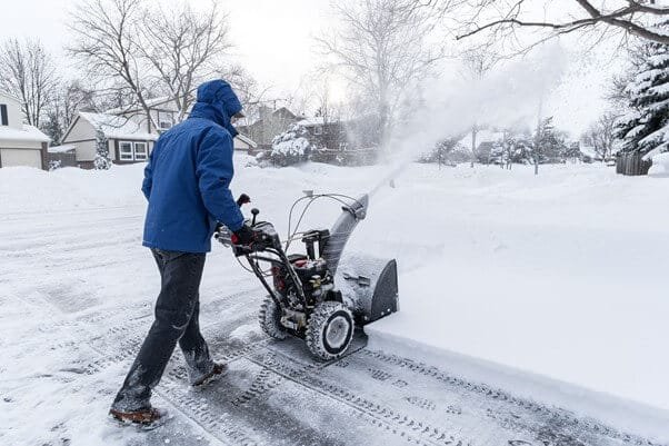 Déneigement à la fraise